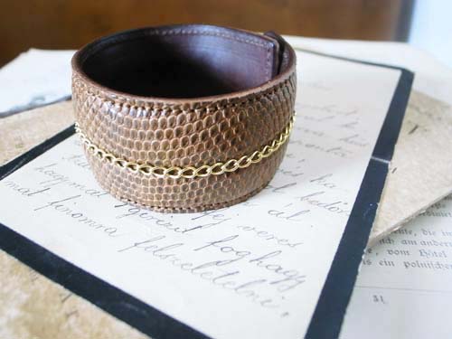 レザーバングル